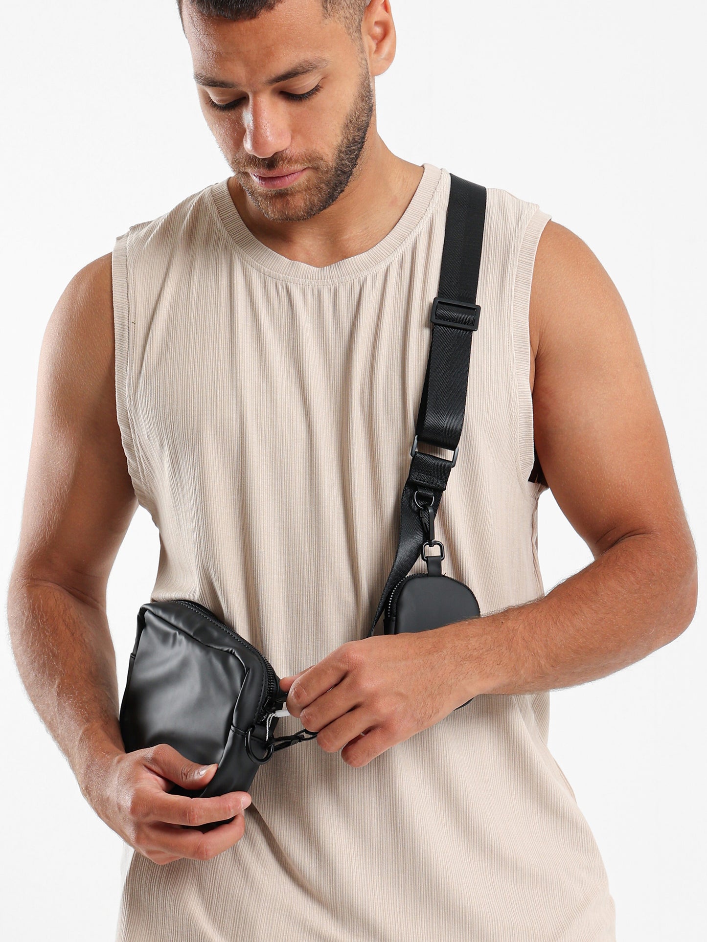 Crossbody Bag with Mini Pouch