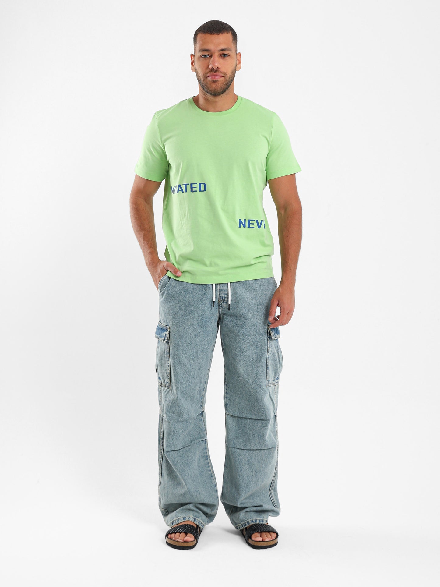 Jogger Jeans with Cargo Pockets