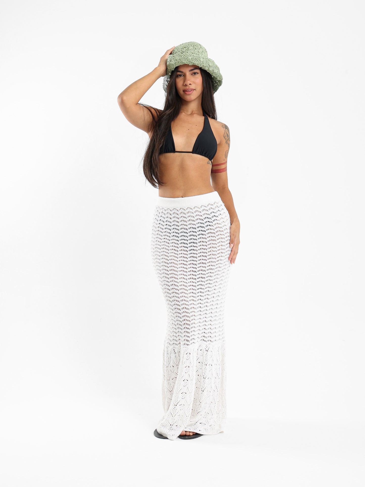 Textured Woven Bucket Hat