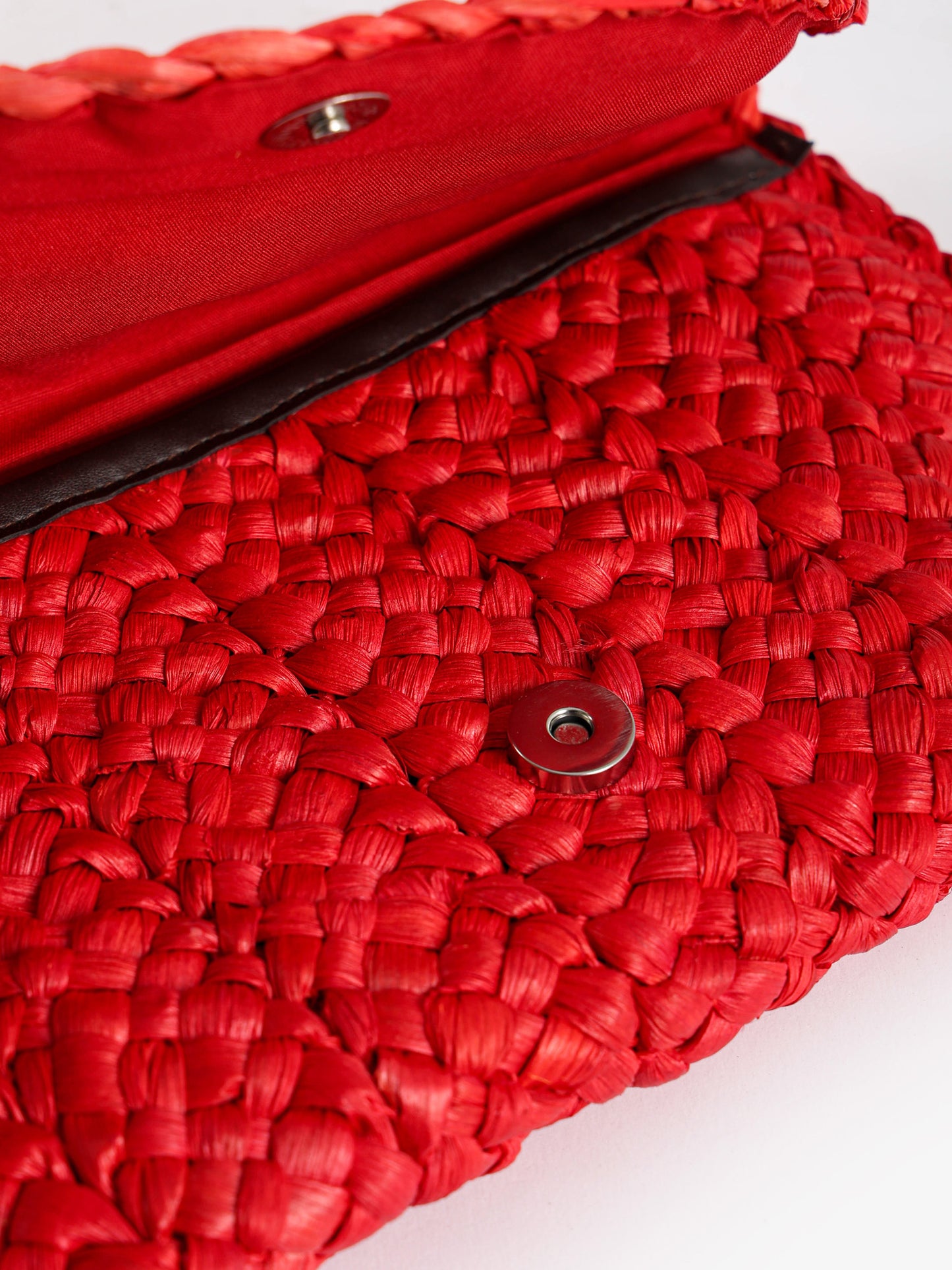 Straw Clutch Bag