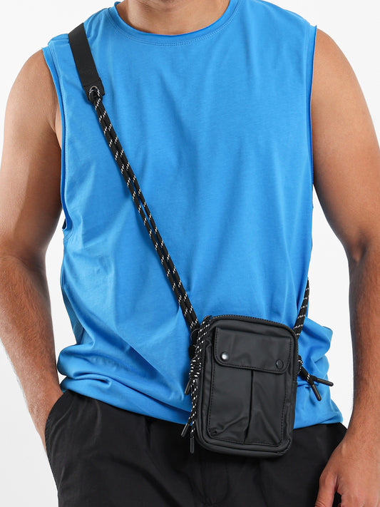 Rope-Style Strap Crossbody Bag