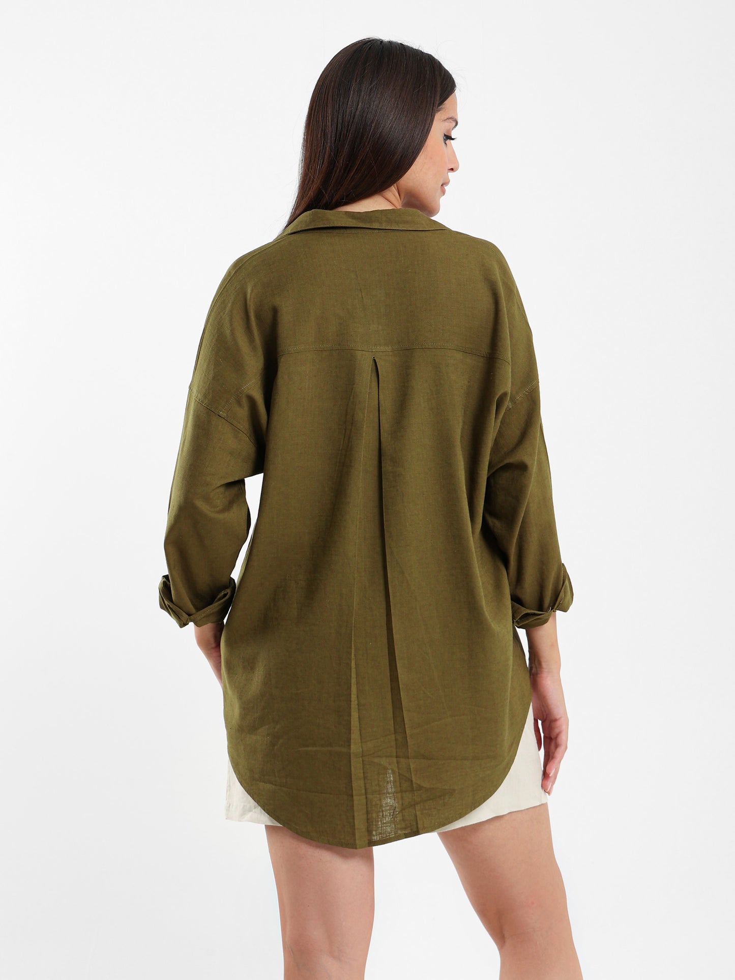 Oversized Linen Shirt