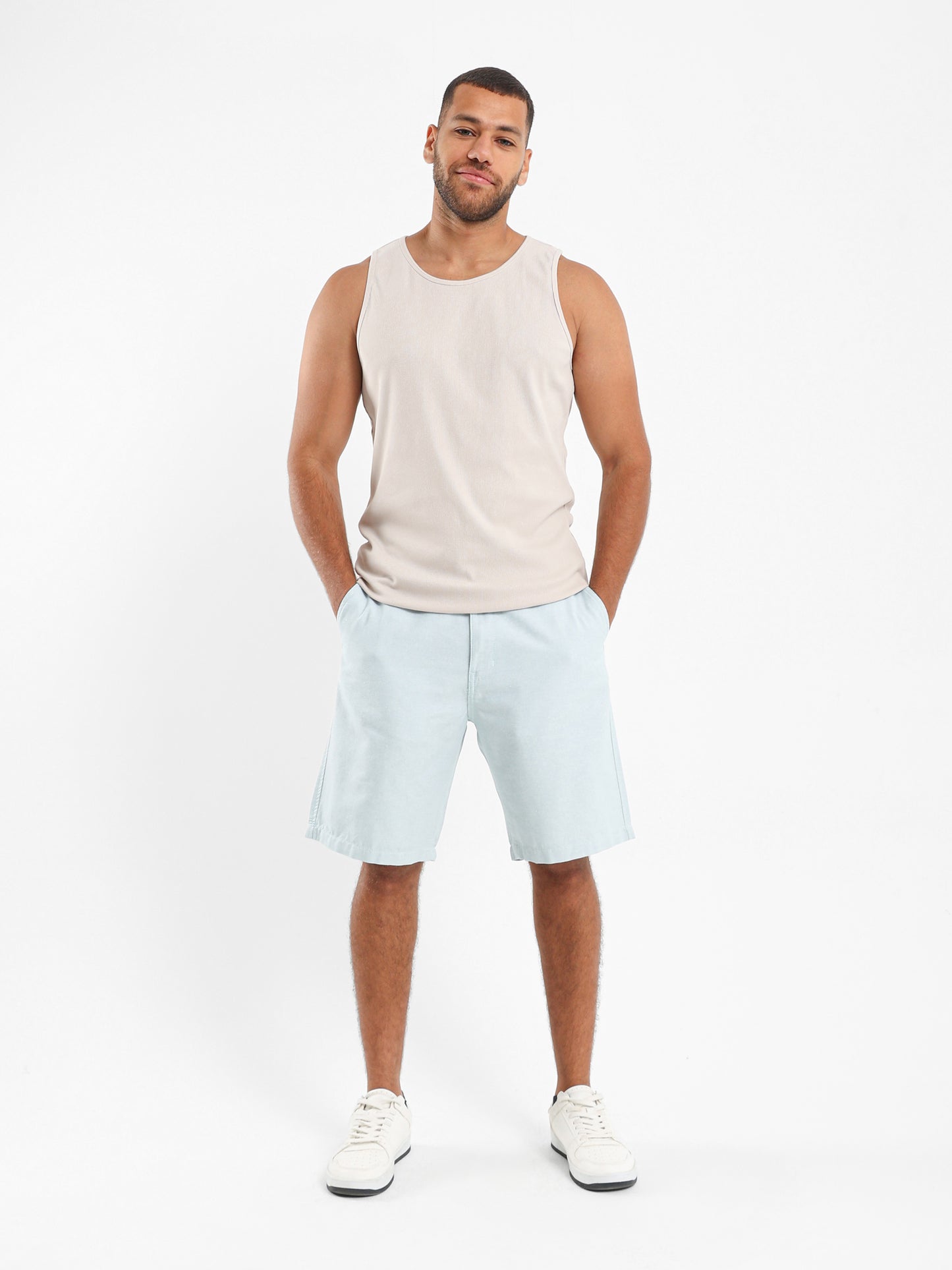 Ribbed Fitted Tank Top