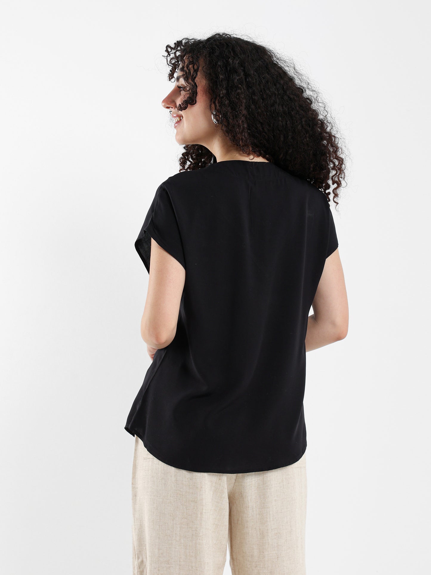 Cap Sleeves Top