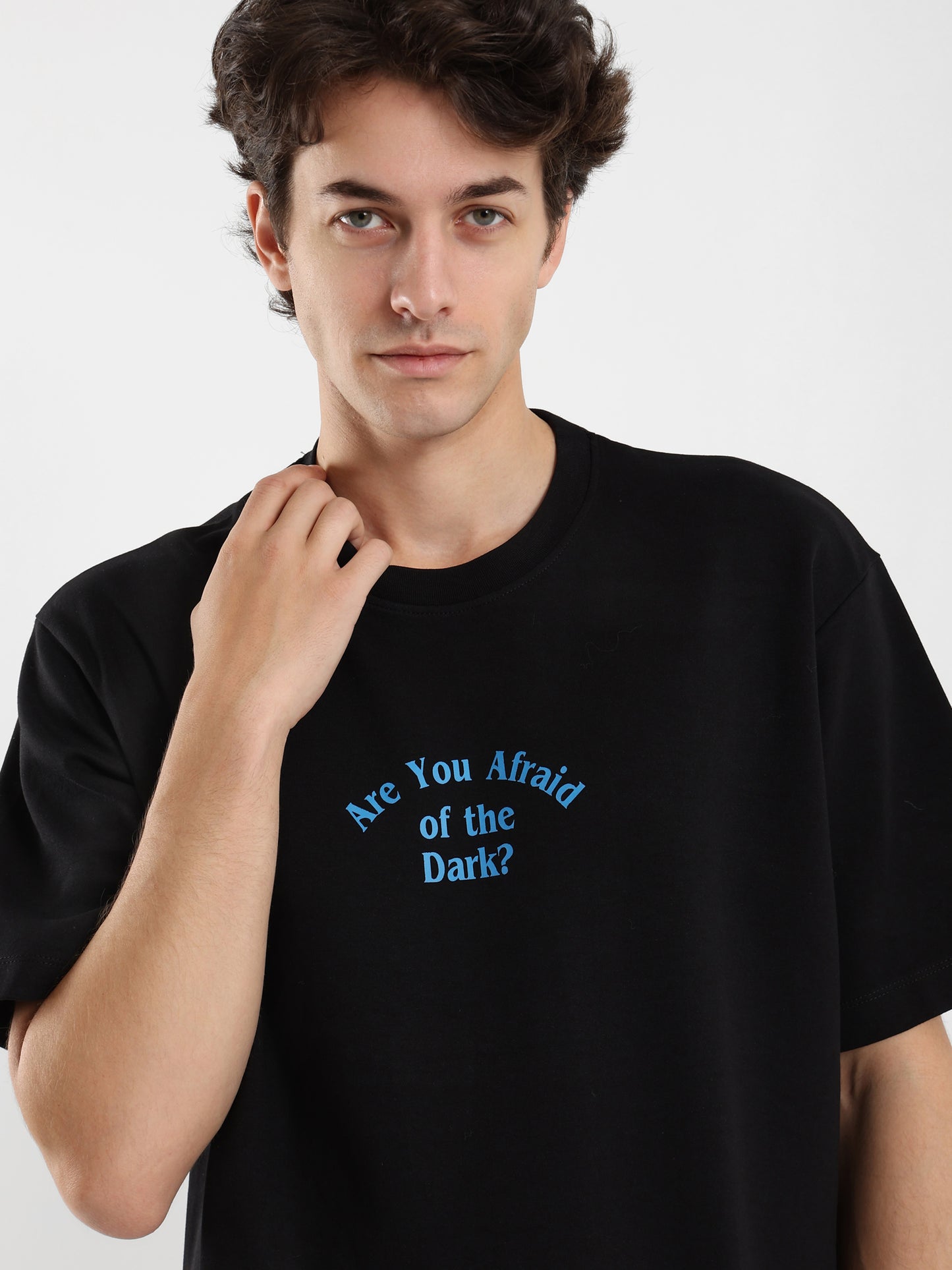 Are You Afraid Of The Dark Printed T-Shirt