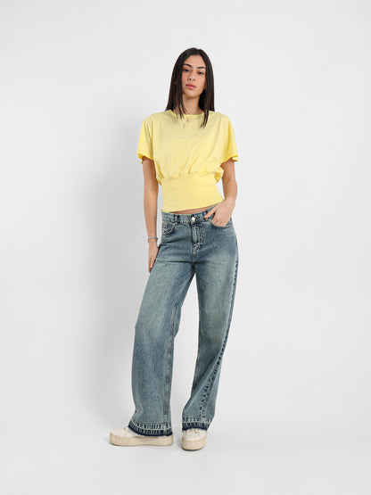 Fitted Waist T-Shirt