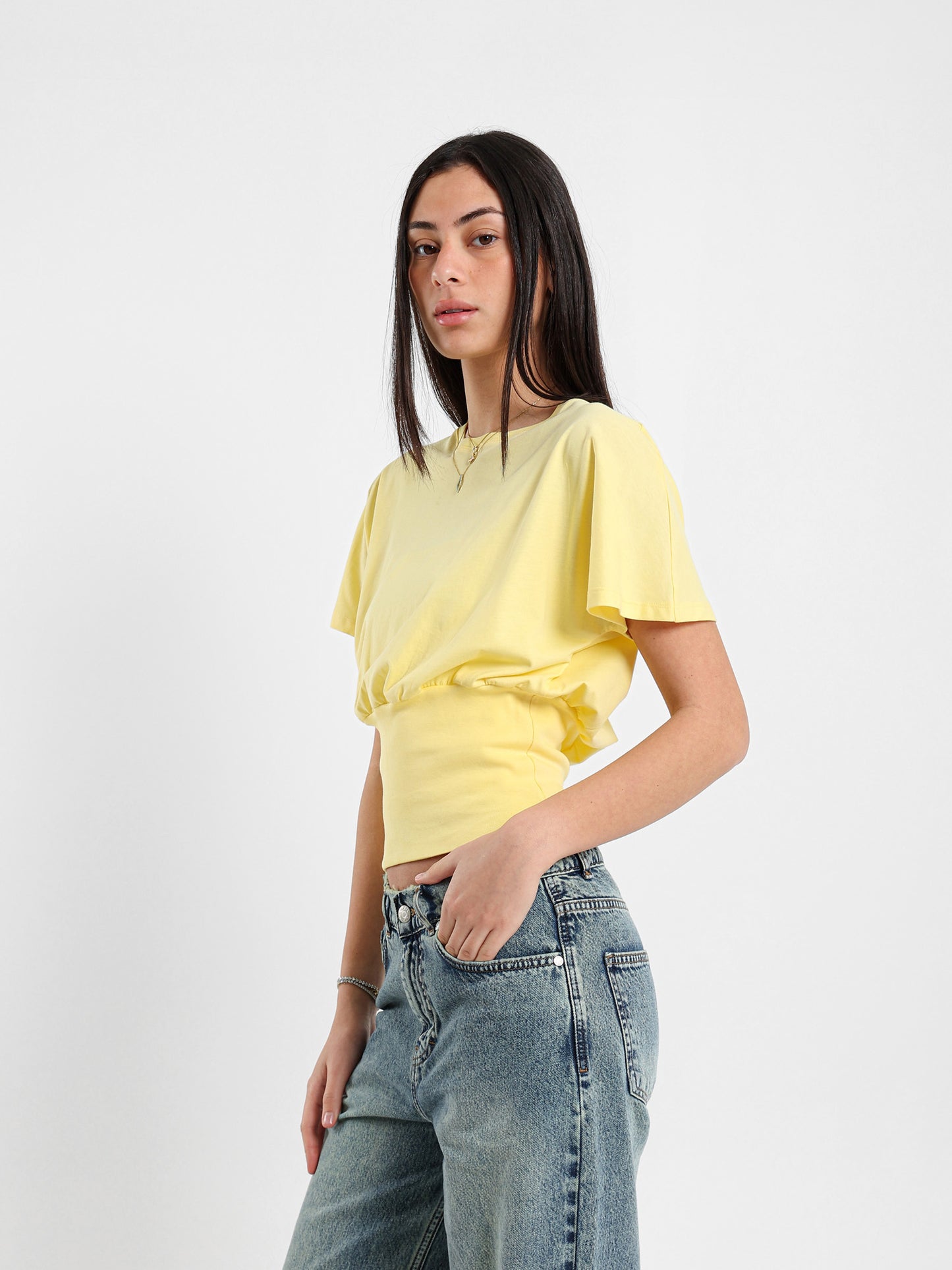 Fitted Waist T-Shirt