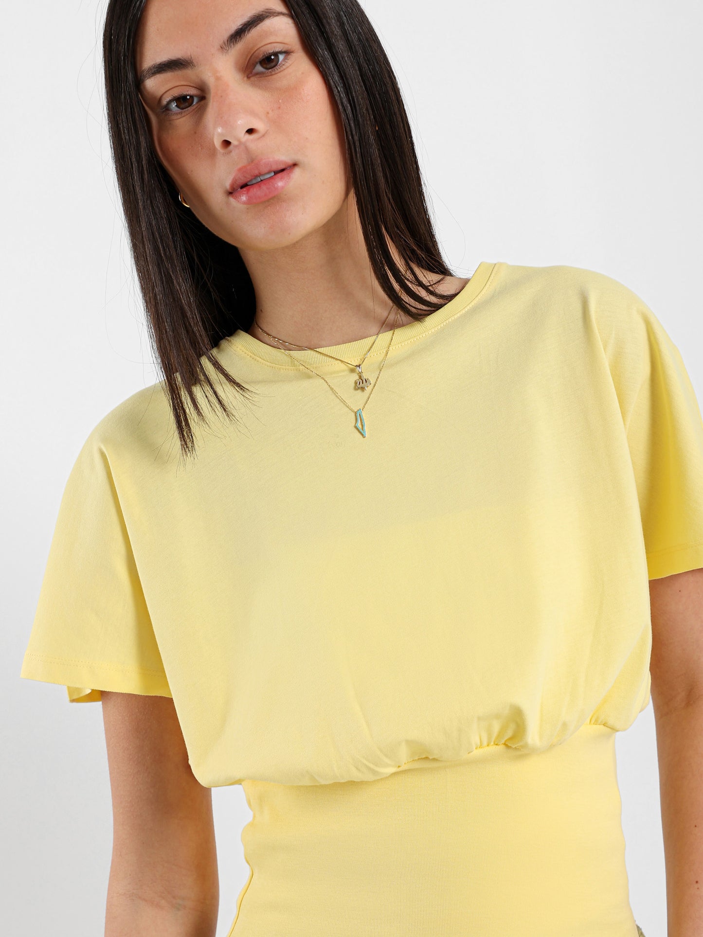 Fitted Waist T-Shirt