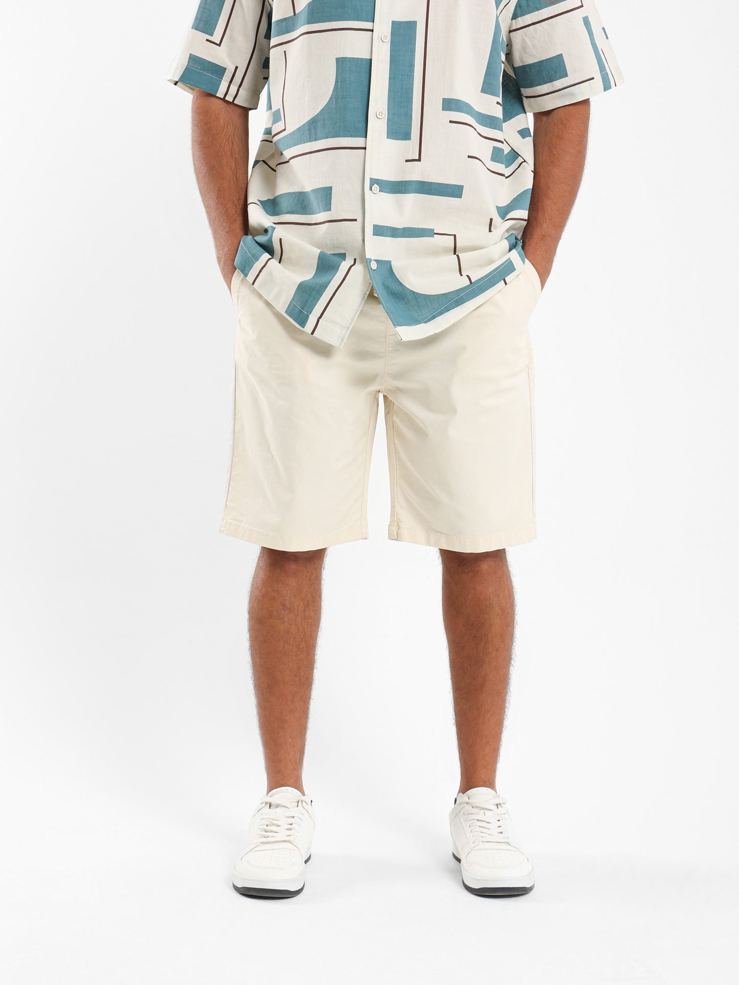 Shorts with Elasticated Waistband