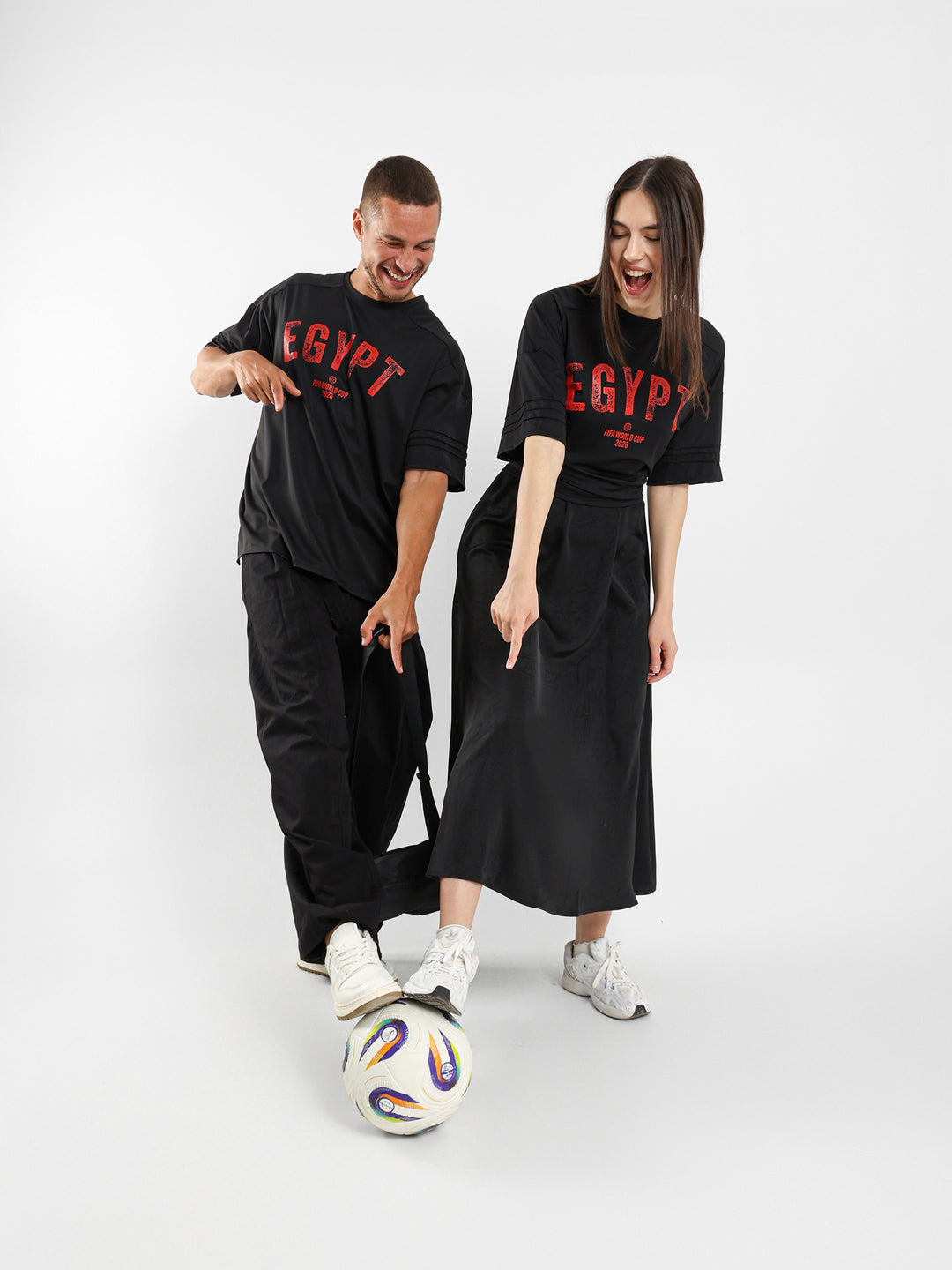 Unisex Football Jersey Oversized T-Shirt