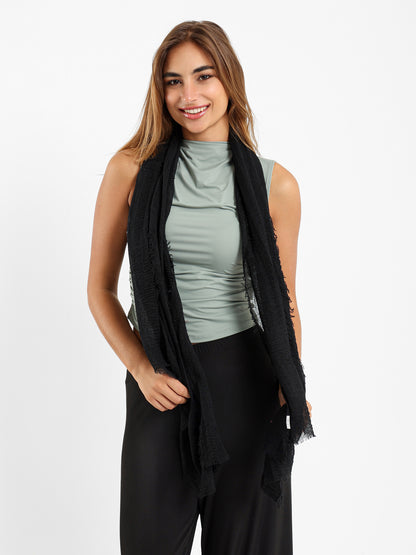 Textured Lightweight Scarf
