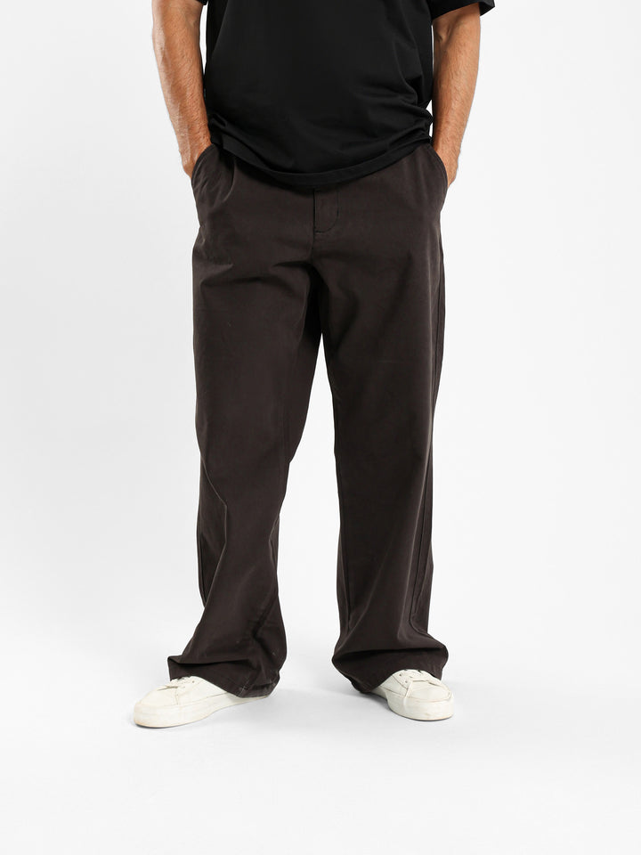 Loose Gabardine Pants