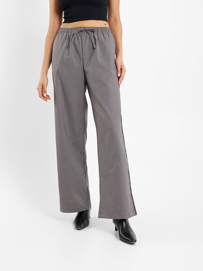Loose Smart Pants with Side Piping