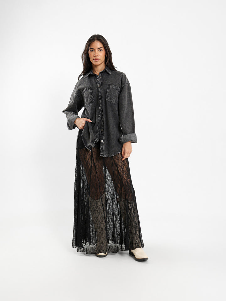 Maxi Lace Skirt