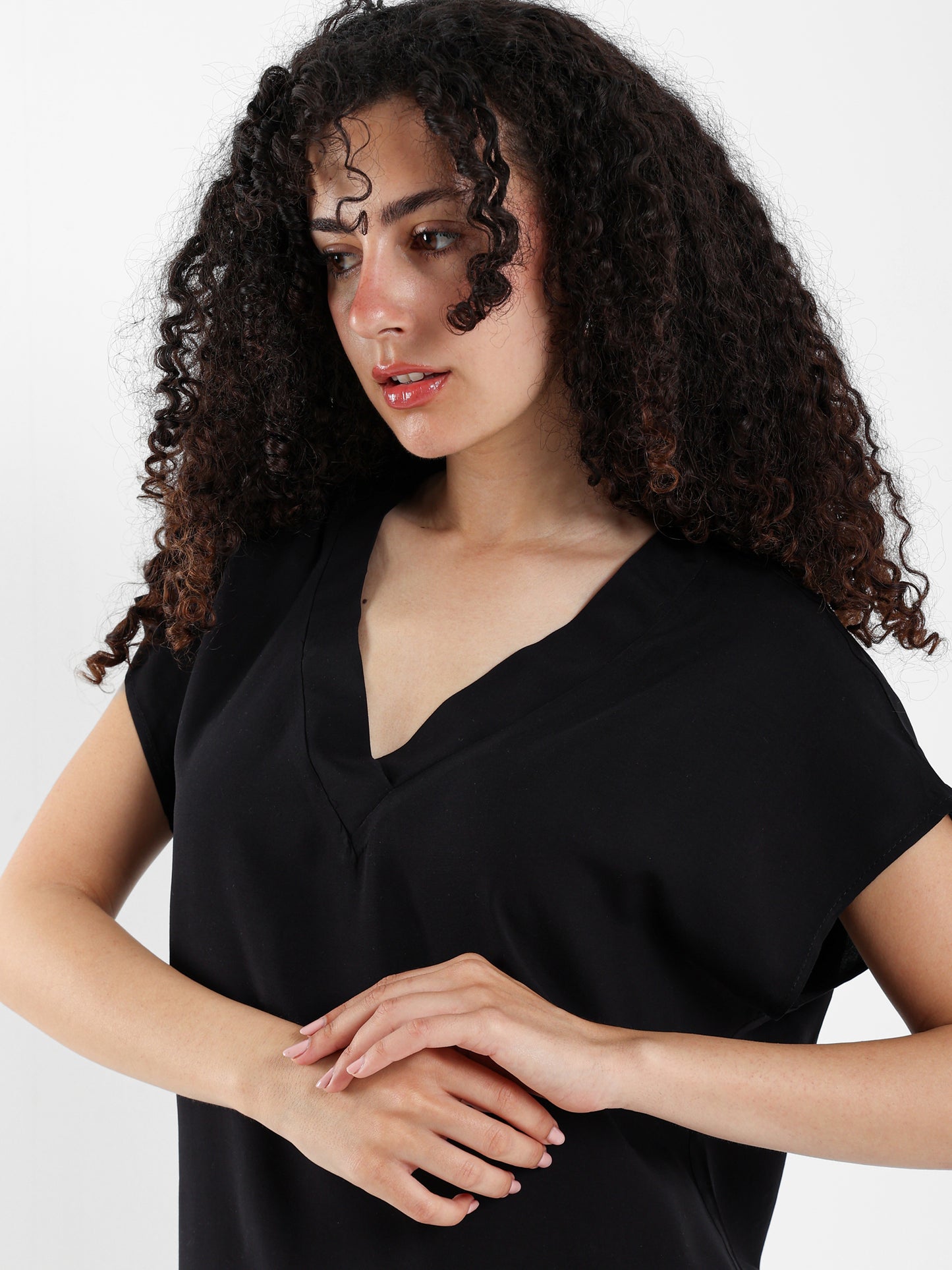 Cap Sleeves Top