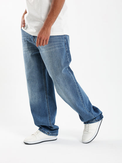 Loose Washed Jeans