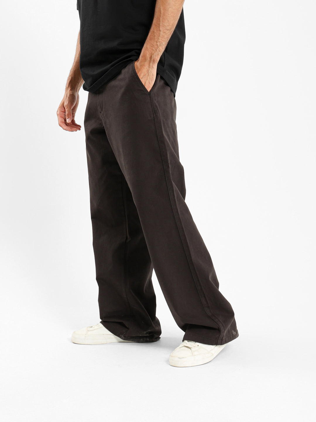 Loose Gabardine Pants