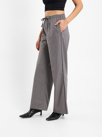 Loose Smart Pants with Side Piping