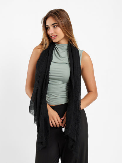 Textured Lightweight Scarf