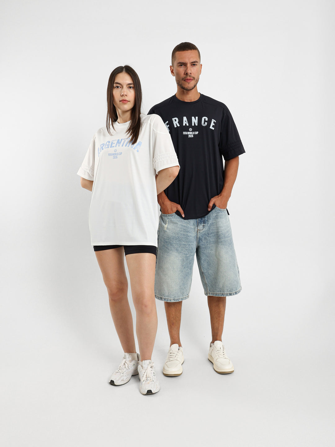 Unisex Football Jersey Oversized T-Shirt