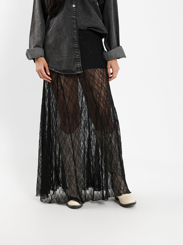 Maxi Lace Skirt