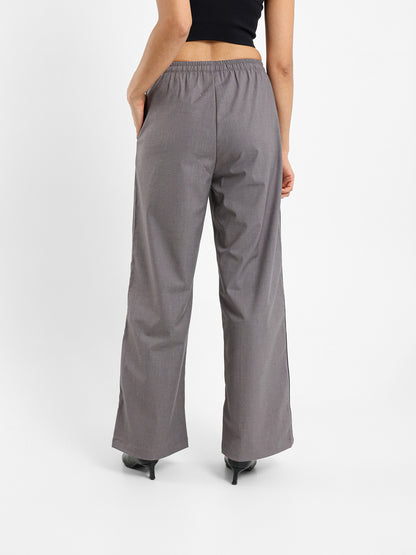 Loose Smart Pants with Side Piping
