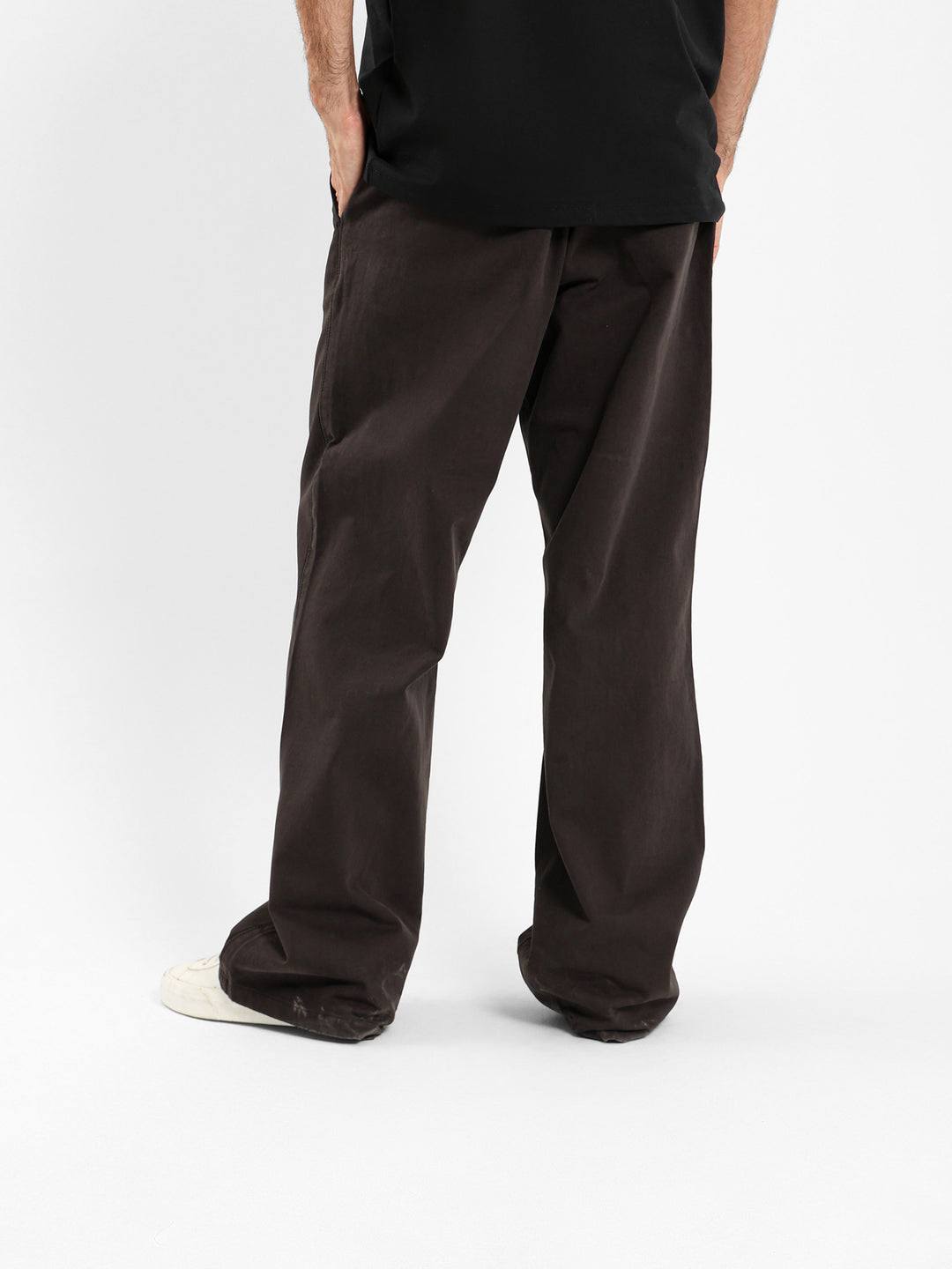 Loose Gabardine Pants