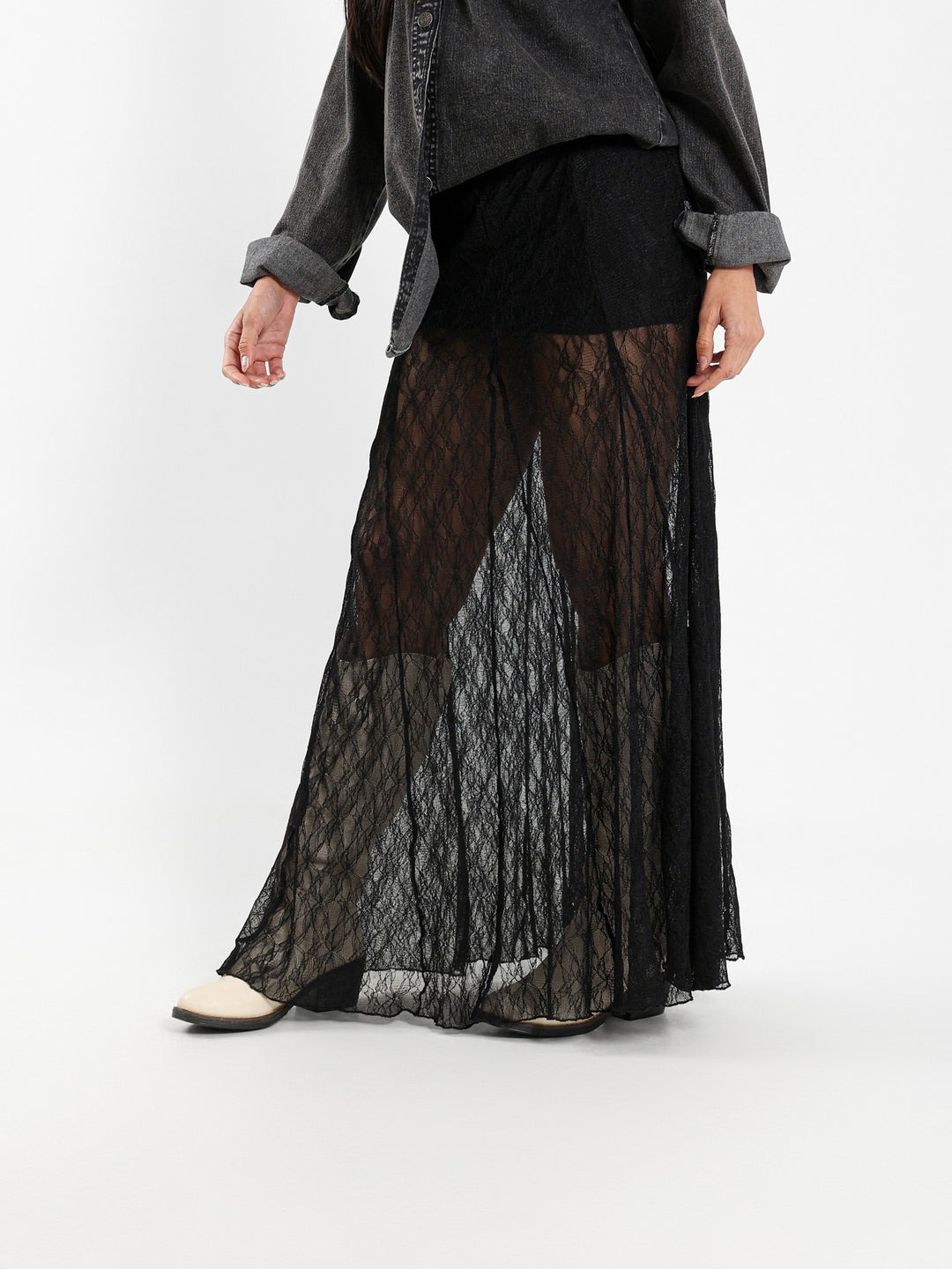 Maxi Lace Skirt
