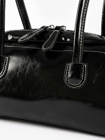 Glossy Mini Shoulder Bag