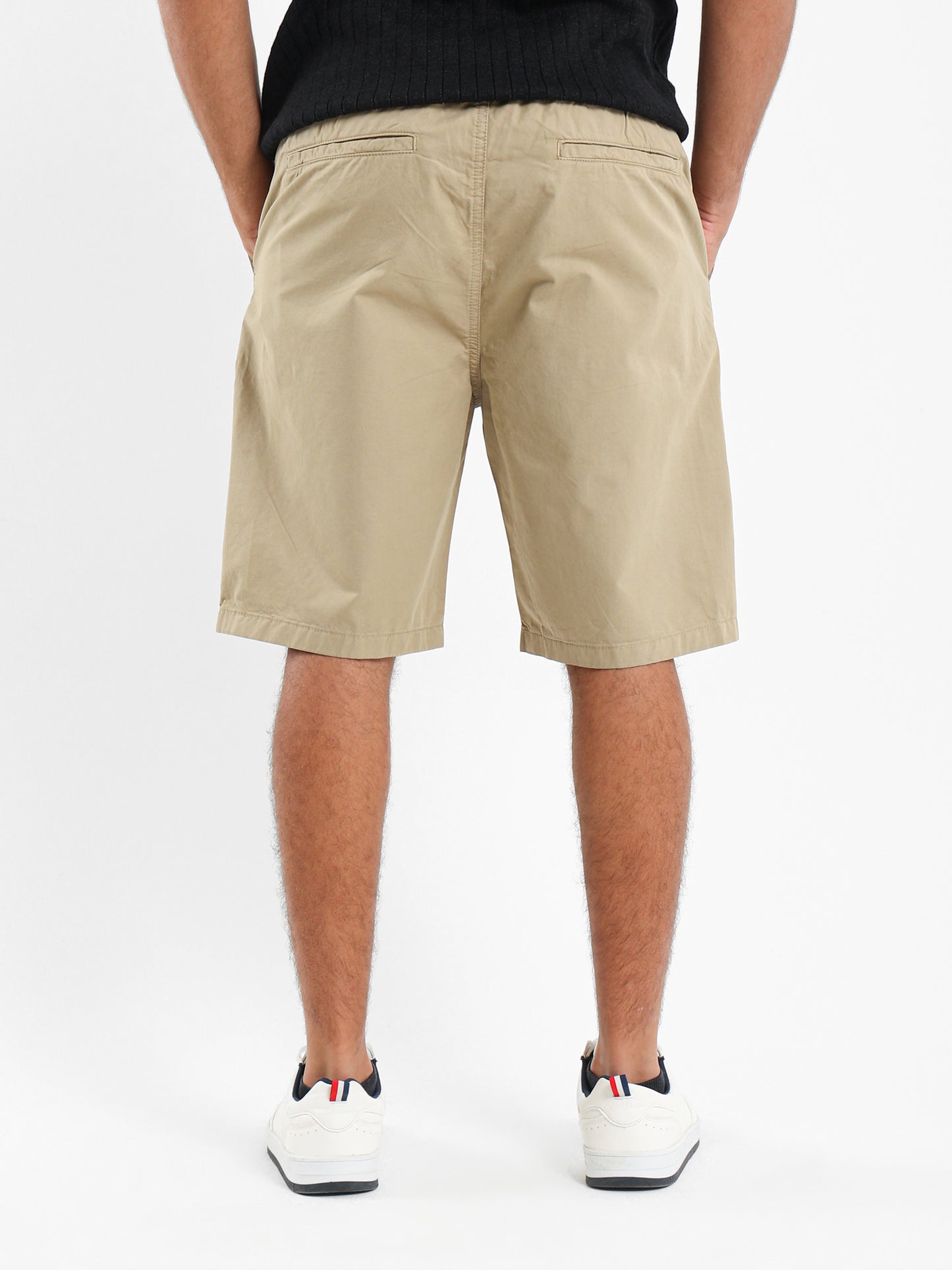 Woven Knee-Length Shorts