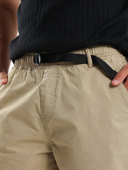 Woven Knee-Length Shorts