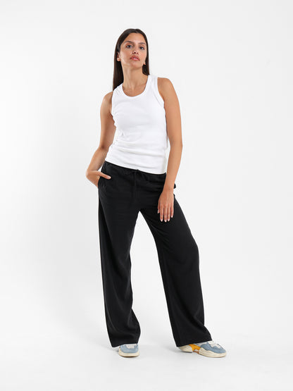 Sleeveless Solid Basic Top