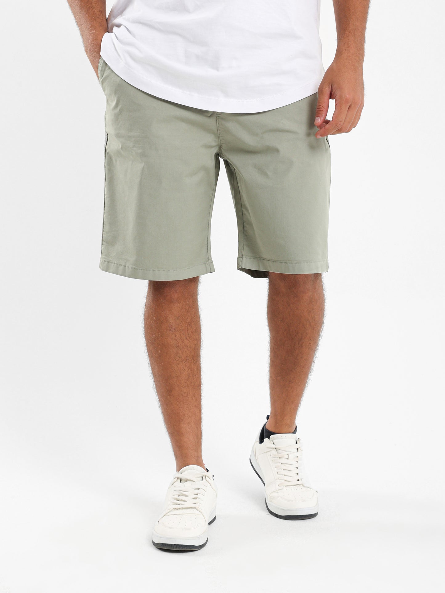 Shorts with Elasticated Waistband