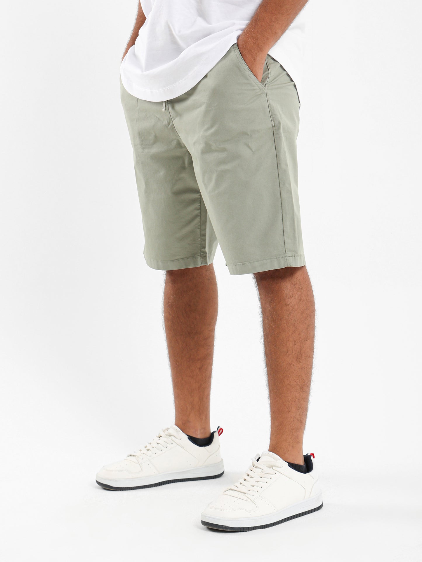 Shorts with Elasticated Waistband