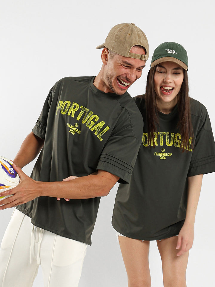 Unisex Football Jersey Oversized T-Shirt