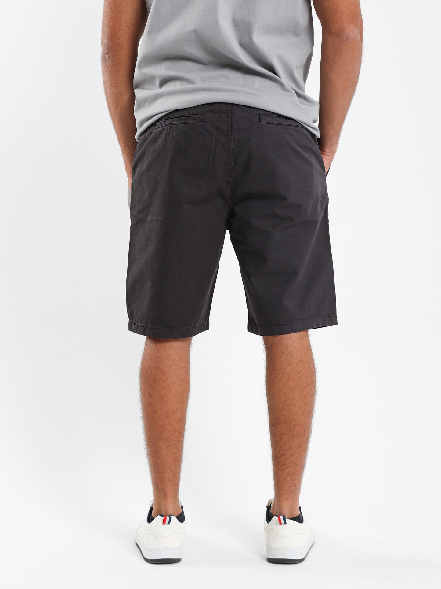 Woven Knee-Length Shorts