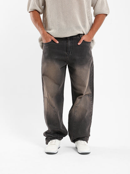 Cowboy-Cut Jeans Below Knee - Outlet