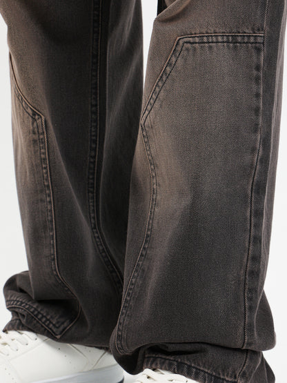 Cowboy-Cut Jeans Below Knee - Outlet