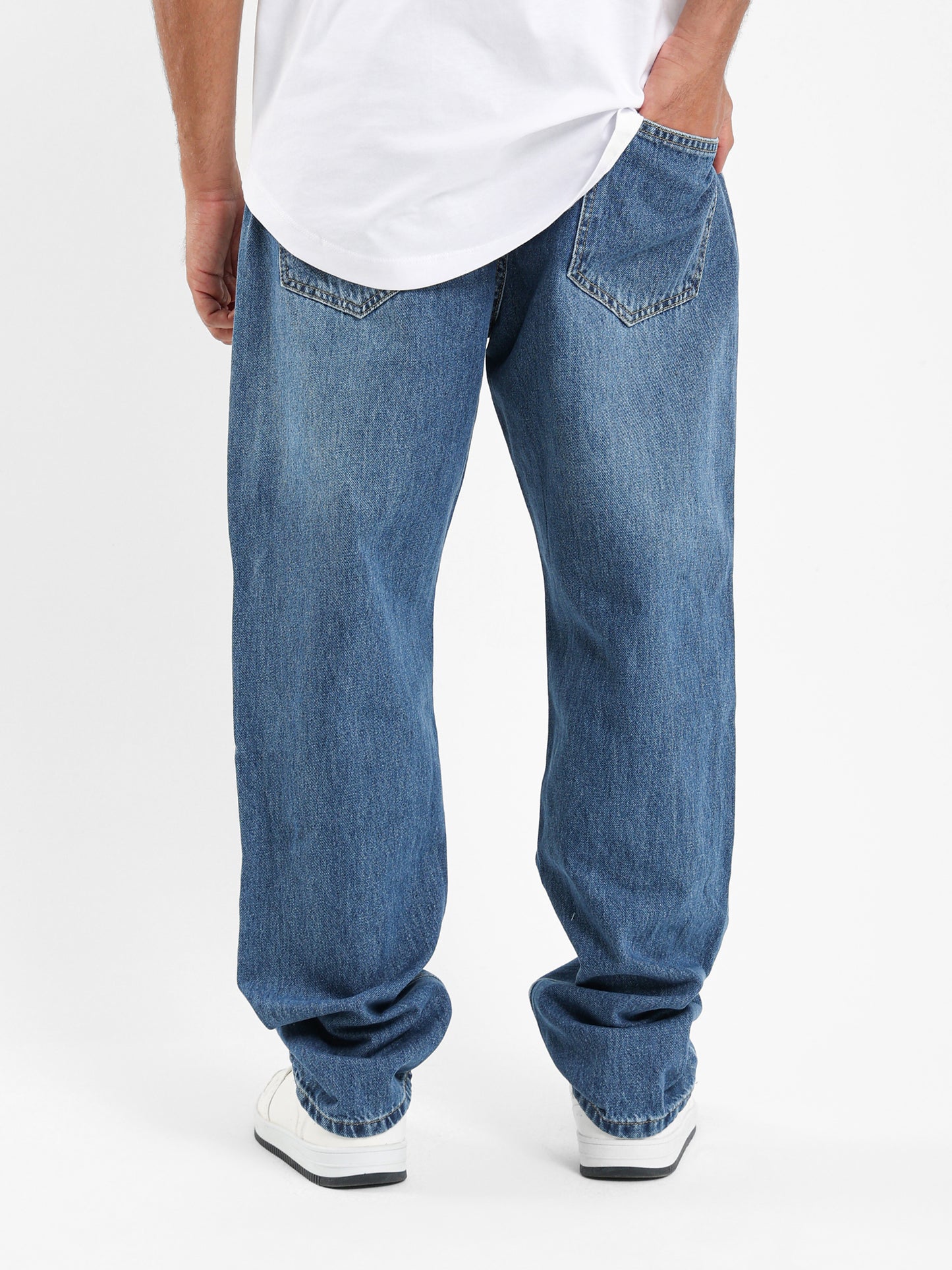 Knee Panel Detail Jeans