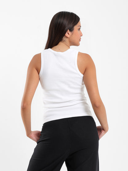 Sleeveless Solid Basic Top