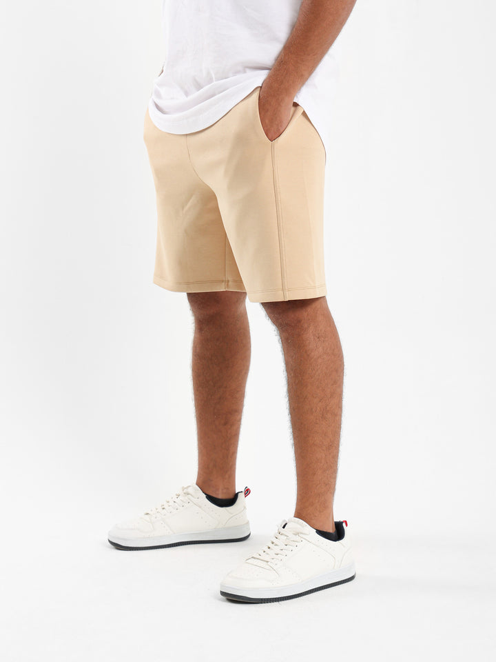 Solid Knitted Shorts