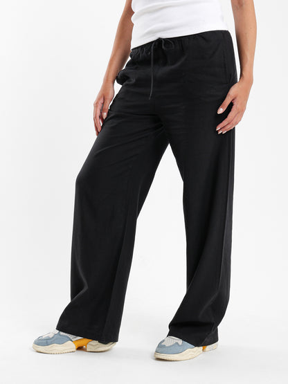 Drawstring Waist Pants