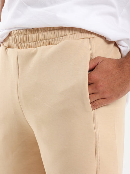 Solid Knitted Shorts