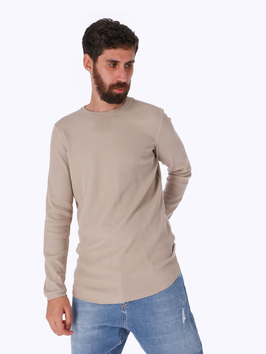 OR Men's Knitted Waffle T-Shirt