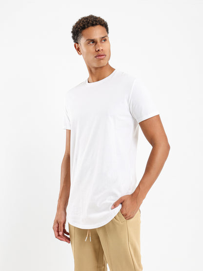Longline Basic T-Shirt - Outlet