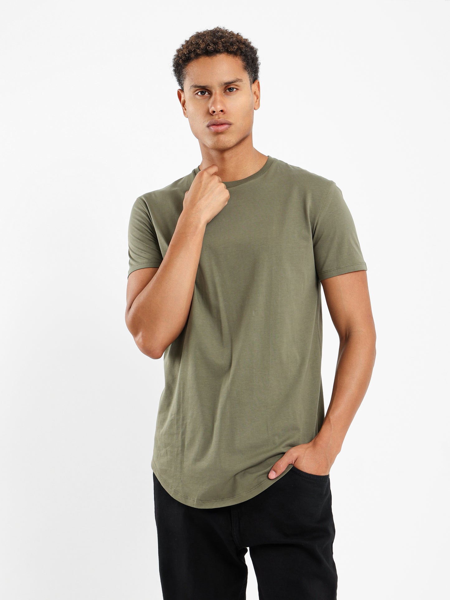 Longline Basic T-Shirt - Outlet