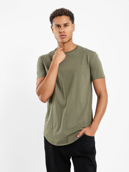 Longline Basic T-Shirt - Outlet