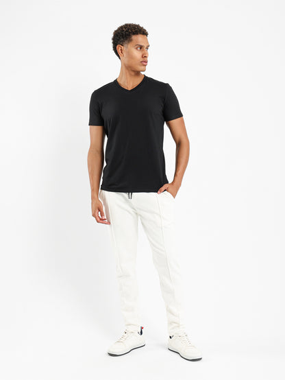 V Neck Half Sleeves Tee - Outlet