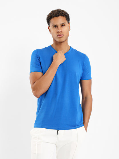 V Neck Half Sleeves Tee - Outlet