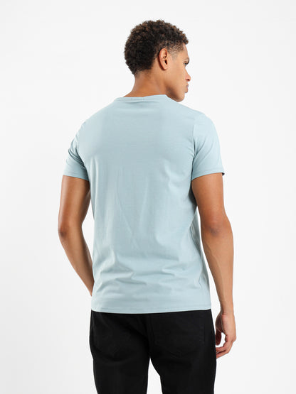 V Neck Half Sleeves Tee - Outlet